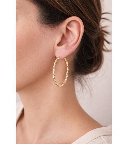 Créoles en plaqué or