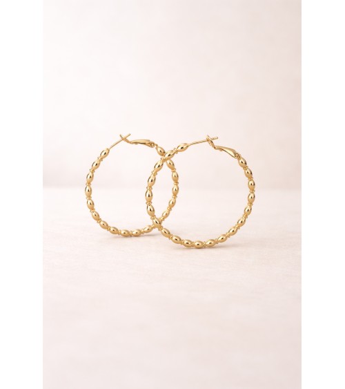 Créoles en plaqué or