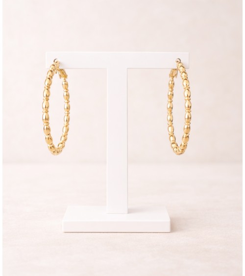 Créoles en plaqué or