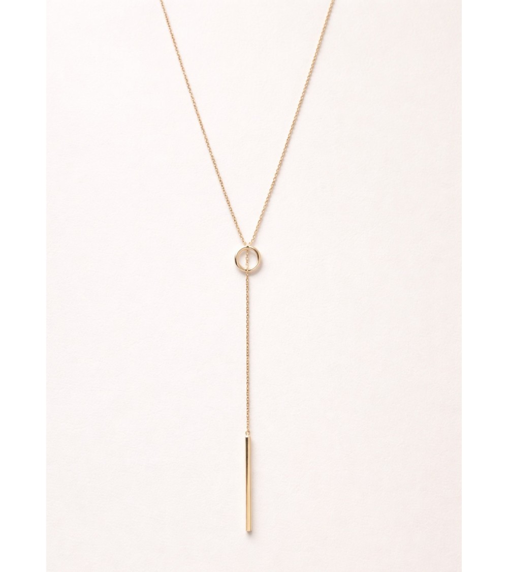 Collier coulissant en plaqué or