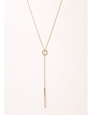 Collier coulissant en plaqué or