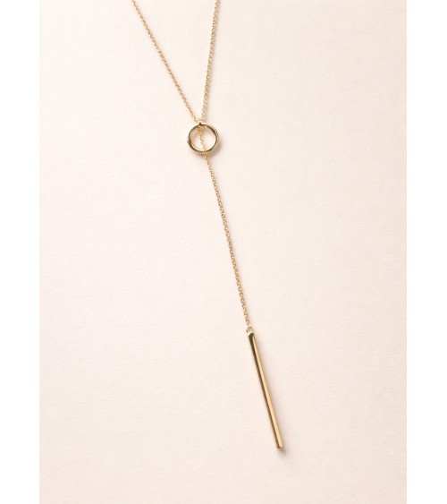 Collier coulissant en plaqué or