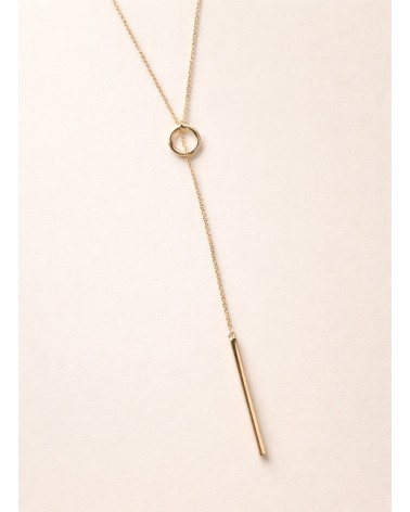 Collier coulissant en plaqué or