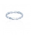 Alliance en argent 925/100 rhodié