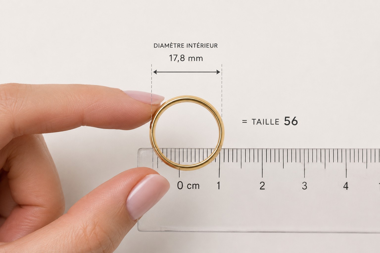 Comment mesurer le diamètre intérieur d’une bague